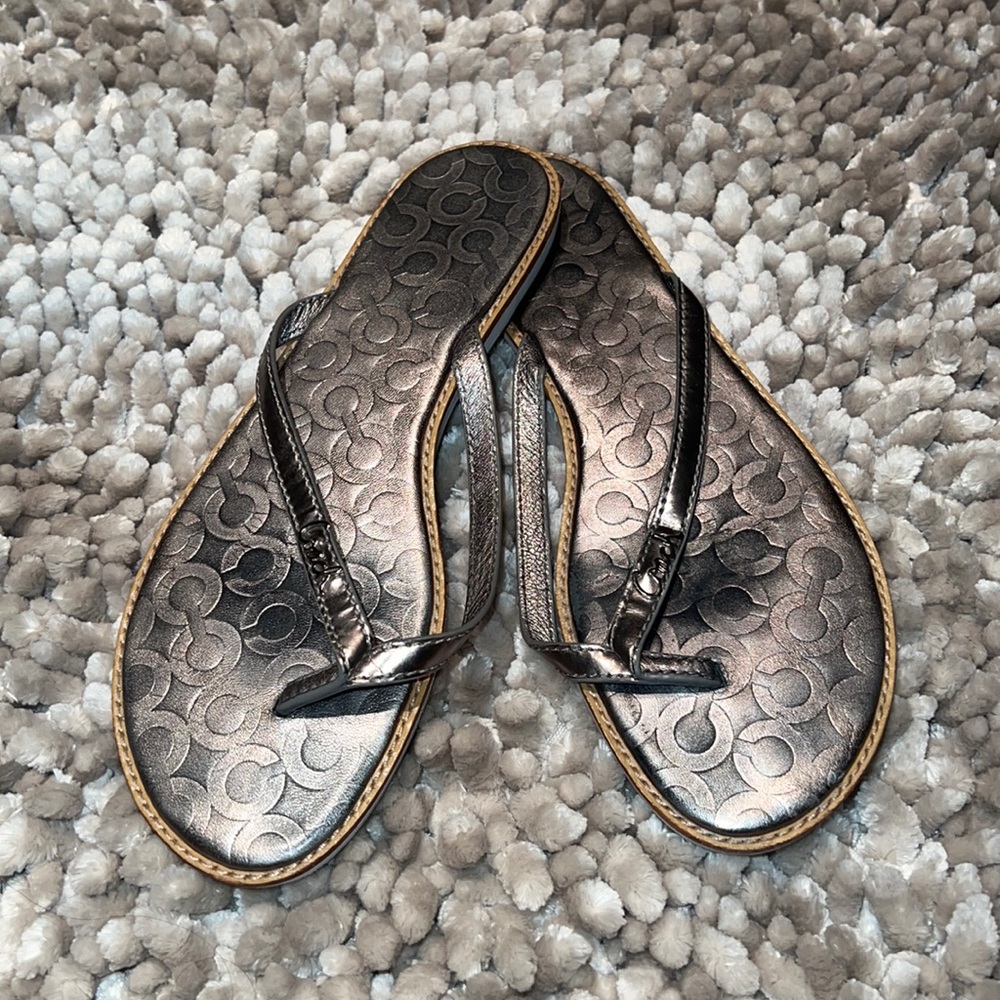 Coach Flip Flops